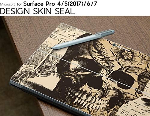 Igsticker ultra tanke premium zaštitne naljepnice za zaštitu kože univerzalne naklopke za tablet za Microsoft površina PRO7 / PRO2017 / PRO6 006728 Skull Skull Engleski tekst