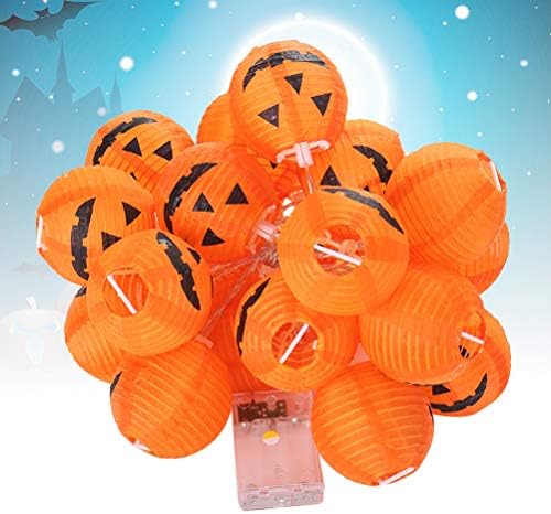 PartyKindom Halloween Home Decorations, 1pc Halloween Pumpkin Lantern String Light 20 LED svjetla dekorativna bez baterije za Kućni