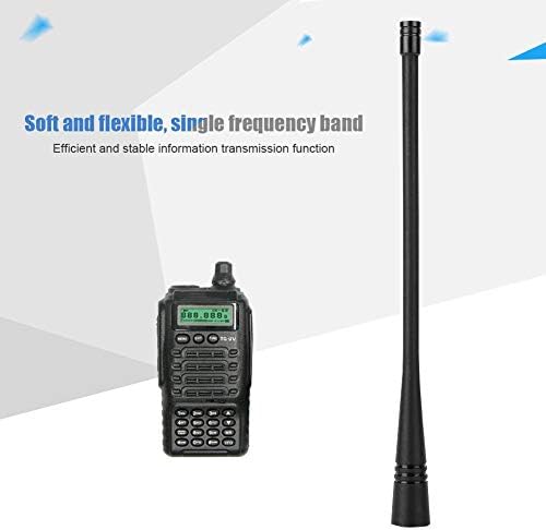 ASHATA sma Muška Antena, sma UHF Muška Antena od meke gume za 2-Smjernu Radio voki-toki frekvenciju 400-520mhz, jednofrekventni opseg / UHF antena sa stabilnim prenosom informacija