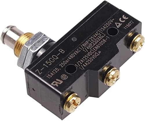 Mikro prekidači Z-15gq-B klip sa dugmetom trenutni mikro granični prekidač SPDT 16A