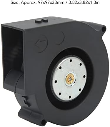 Ventilator puhača 4 pin Konektor za grijanje Disipacija ventilator bez četkica bez hlađenja Dual kuglični ležaj 7000rpm DC12V 3.8A