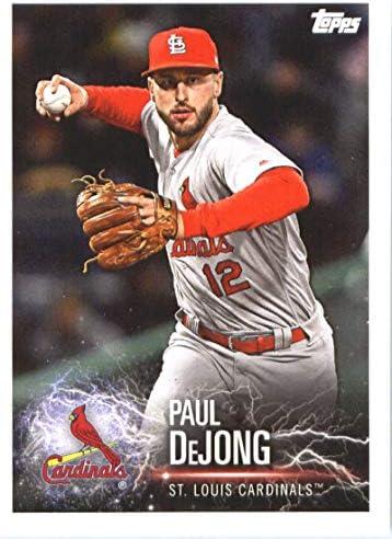 2019 TOPPS MLB Baseball naljepnica 231 Paul Dejong / Yasiel Puig St. Louis Cardinals / Cincinnati Reds