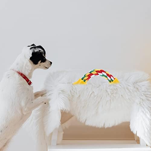 Ipetboom punjene životinje punjene životinje 2pcs pasa žvakačke igračke štene plišane kućne ljubimce u obliku kućnih ljubimaca u obliku