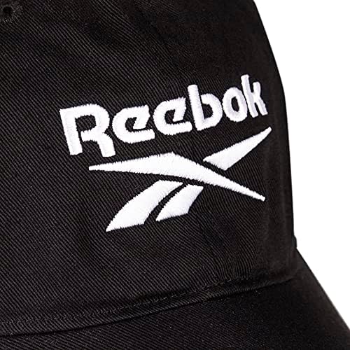 Reebok srednji zakrivljeni obod sa prozračnim dizajnom [Ree] ciklični vektorski logo kapa 6 Panel