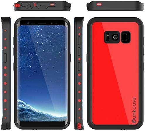 Galaxy S8 vodootporna futrola, punkse [SlimStar Serija] [Slim Fit] [IP68 sertifikovan] [ShootFoon] [Prljavština] [Snowof] oklopni