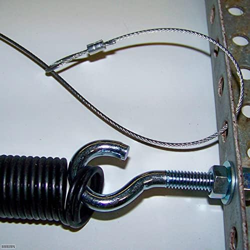 Garažna vrata torzijska žica - Početna Sigurnosni kabel Garažna vrata Produžetak čeličnih kabelskih garažnih vrata Springs par 8,6