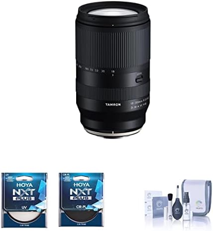 TAMRON 18-300mm F / 3.5-6.3 DI III - VC VXD objektiv za Fuji X paket sa 67 mm UV i CPL filtri, komplet za čišćenje