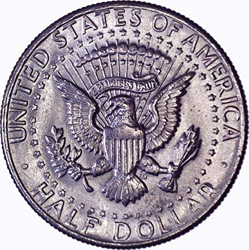 1973 D Kennedy Polu dolar 50c o necrtenom