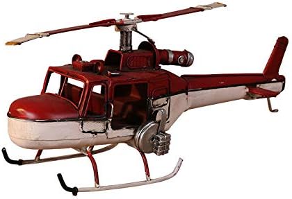 Statue skulpture figurine statuete, kreativni metalni željezo helikopter model minijaturni figuri ukras kolekcionarski, kućni umjetnički