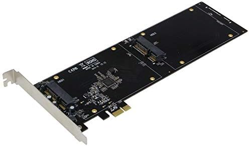 Sedna PCI Express Dual 2.5 inčni SATA III SSD Adapter, SSD / HDD nije uključen