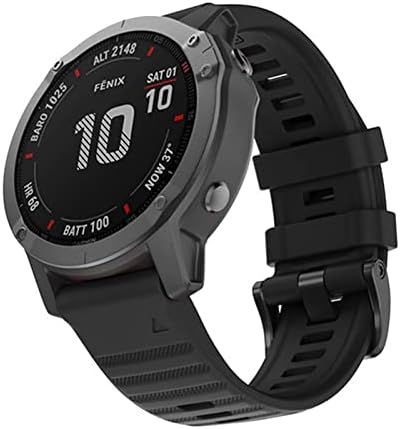 Wtukmo silikonska traka za brzo oslobađanje za Garmin Fenix 7x 7 6X Pro sat Easyfit narukvica 26 22mm traka