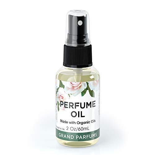Grand Parfums FRESH CUT ROSES parfemski sprej na mirisno ulje 2 Oz ručno pomešan sa organskim i eteričnim uljima / bez alkohola i
