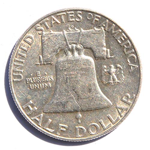 1963 D Sjedinjene Američke Države Benjamin Franklin 1 pola dolara kovanica vrlo dobro