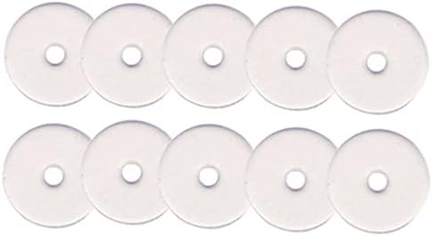 SANGHAI 10 komada Piercing Healing Silikonski diskovi, za poleđinu minđuša prozirni disk jastučići,za fiksiranje minđuša očistite