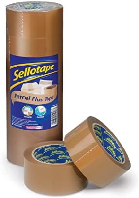 Sellotape Brown Buff traka za pakovanje paketa 50mm x 66m