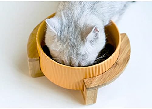 Posuda za vodu za mačke posuda za hranu za pse posuda za hranu za kućne ljubimce keramička jela za mačke podignuta posuda za hranu