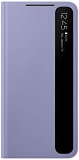SAMSUNG Galaxy S21 Case, LED novčanik poklopac-Violet & Galaxy S21 Case, s-pogled Flip Cover - Violet