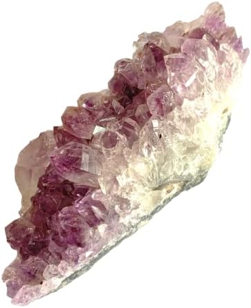 Crystalmiracle Amethyst Cluster Rock Crystal Izlječenje dragulje Početna Poklon FENG SHUI Reiki Wellness Čakra Ručno izrađeno