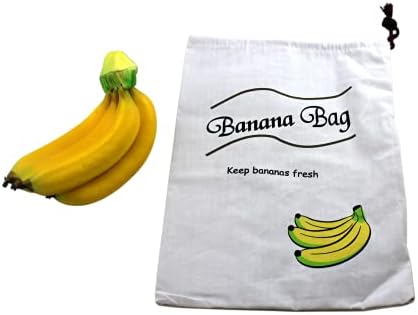 Torba Za Čuvanje Banana Sa Patentnim Zatvaračem Održava Ih Svježijima Duže