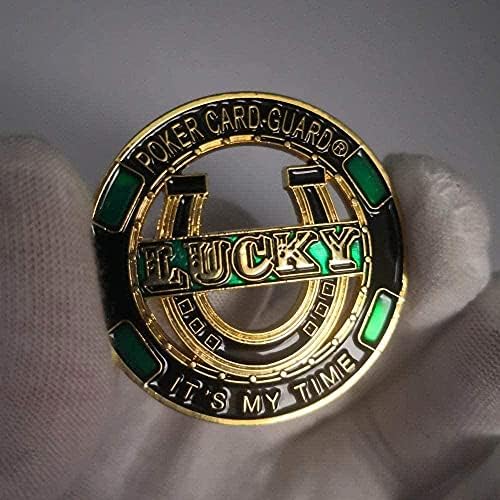Poker Card Guard Gold Potplaćeni novčići LuckyComMomarativni novčići svoj trenutni suvenirni pokloni za kopiranje suvenira Novelty Coin poklon