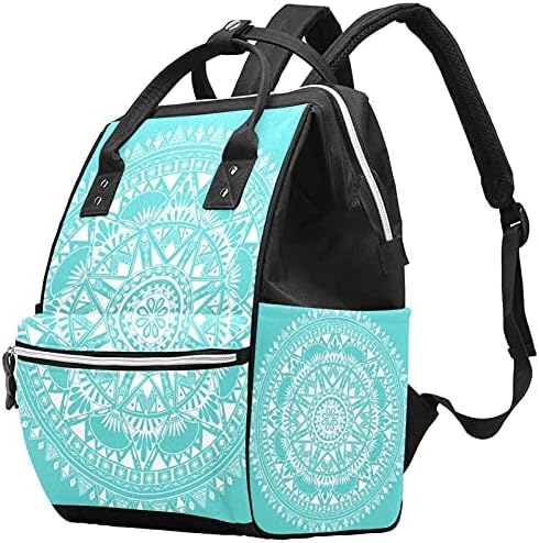 Mandala Boho indijske torbe za gag ruksak za bebe nazivne torbe za promjenu multi funkcije Velika kapaciteta putna torba