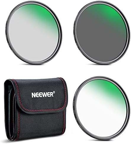 NEEWER 43mm komplet filtera za sočiva ND8 ND64 CPL Set filtera, neutralna gustina+komplet filtera kružnog polarizatora sa 30 slojeva