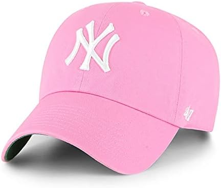 '47 New York Yankees Ballpark Očisti Tata Šešir Bejzbol Kapa-Rose Pink