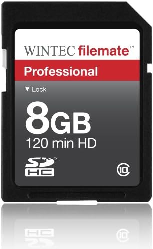 8GB Klasa 10 SDHC Team memorijska kartica velike brzine 20MB / sec.najbrža kartica na tržištu za Panasonic DMC-FZ100K DMC-FZ150K kamere.