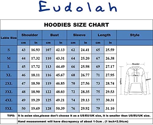 Eudolah morski pas hoodie camo print džemper casual labav jakna za muškarce koje žene zatvaraju