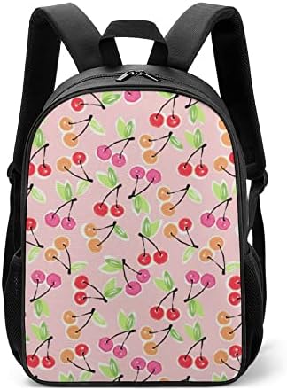 Slatka trešnja Unisex ruksak lagan dnevni pasak modne torbe za modnu ramena sa džepovima za boce sa vodom