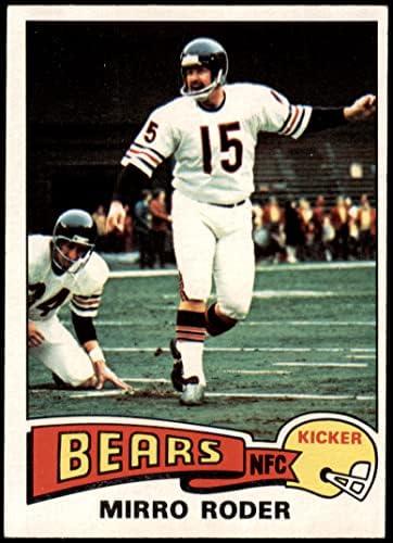 1975 TOPPS 508 Mirro Roder Chicago Bears Ex / MT medvjedi
