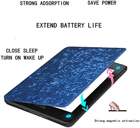 za Kindle Cover 10th Gen 2019, Kindle case sa automatskim buđenjem/spavanjem,olovka sa ekranom osetljivim na dodir