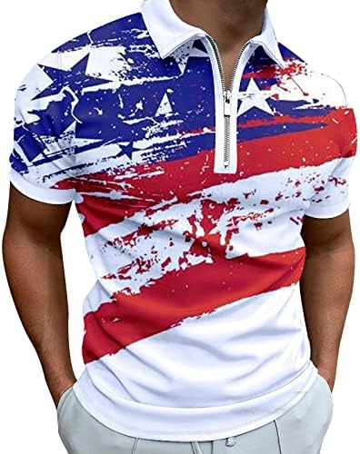 Miashui muški Paket košulja muška američka zastava Patriotska košulja za muškarce 4 jula mišići odbijaju Zapadne kaubojske košulje
