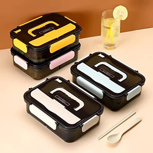 Odvojena bento kutija, Bento kutija sa kašikom i viljuškama, odrasli Bento kutija, grijana kutija za ručak, perilica posuđa / mikrovalna