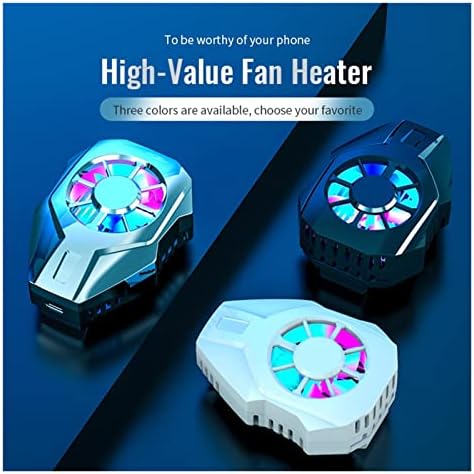 Jeusdf Telefon radijator Universal Prijenosni mobilno -Oling Game Cooler Fan Gaming Hladni ventilatorski futrola Mobilni telefon
