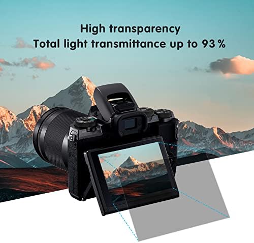 Kinokoo S5 zaštitnik ekrana, 0,25mm 9h Tvrdoća kaljeno stakleni film za Panasonic S5 digitalni fotoaparat bez mjehurića / protiv ogrebotine