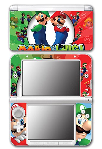 Mario i Luigi Bros Super Hero Golf Kart Smash Video igra Vinyl Decal poklopac naljepnice za kožu za originalni Nintendo 3DS XL sistem