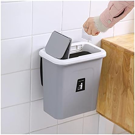 YXXJJ SARBAGE Može kuhinja viseća smeća kanti EAY EAY DISATSEMBLEMBLE STRORDY PREMIUM PP Materijal Easy Clean Otpad za kupatilo za