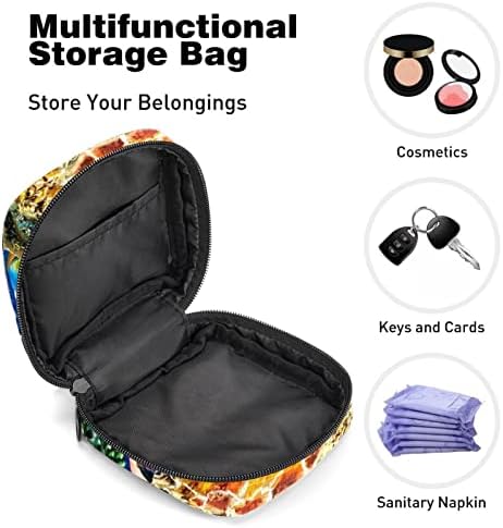 Torba za čuvanje uložaka za higijenske uloške, torbica za menstrualne čašice, Organizator menstrualnih torbi za ženske tampone, ulje