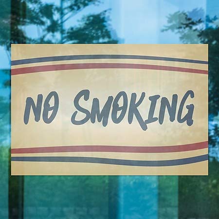 CGsignLab | Ne pušenje -nostlalgia Strips Cling Cling | 30 x20