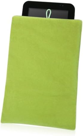 Boxwave Case kompatibilan s lažirajućim DR7S - baršunastom torbicom, meka velur tkanine torba sa crtežom za laizeke DR7S - JET BLACK