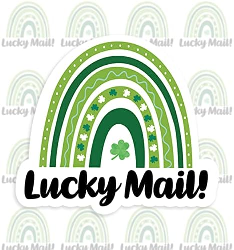 240 kom Lucky Mail Patrickov dan naljepnica, Shamrock Lucky Clover koverte naljepnice za ručno rađenu robu / torbe poslovni paketi,tema Patrickov dan naljepnice za mala trgovina za koverte pečate