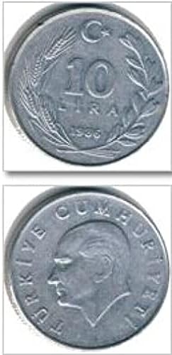 Europska Turska 500.000 milja kovanica 2002 Izdanje Strani kovanice Poklon kolekcija 10 Liraday Godinače Noseća nasumična kovanica