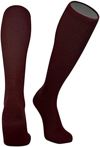 MK Socks All Sport dokolenice visoke duge Bejzbol fudbalske čarape, Maroon