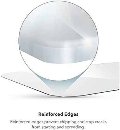 ZAGG InvisibleShield Glass Elite Zaštita ekrana protiv odsjaja za Apple iPhone 14/ 13/ 13 Pro-5x Shatter zaštita, tehnologija protiv