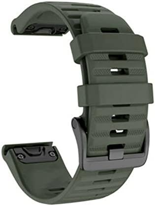 Modband 22 26mm Quickfit Smart Trake za sat za Garmin Fenix ​​7 7S 7x Fenix ​​6 6x 5s 5x plus 935 945 3hr Brzi puštanje silikonskih ručnih pokrivača