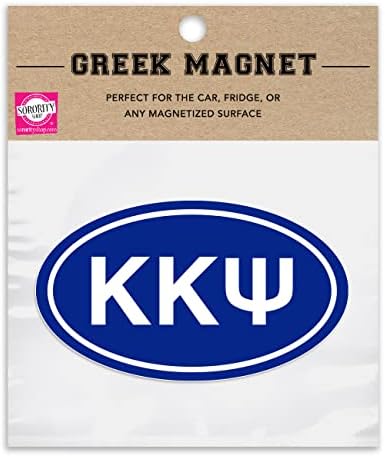 Kappa Kappa Psi Auto magnet - set od 2 - uklonjiva nema ostataka Sve vremenske magnete, KKPSI horority pokloni, Kappa Kappa Psi Pokloni za žene, od strane Sorority Shop