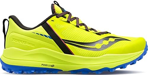 Saucony Muška Xodus ultra staza za trčanje, kiselina / plavi raz, 10