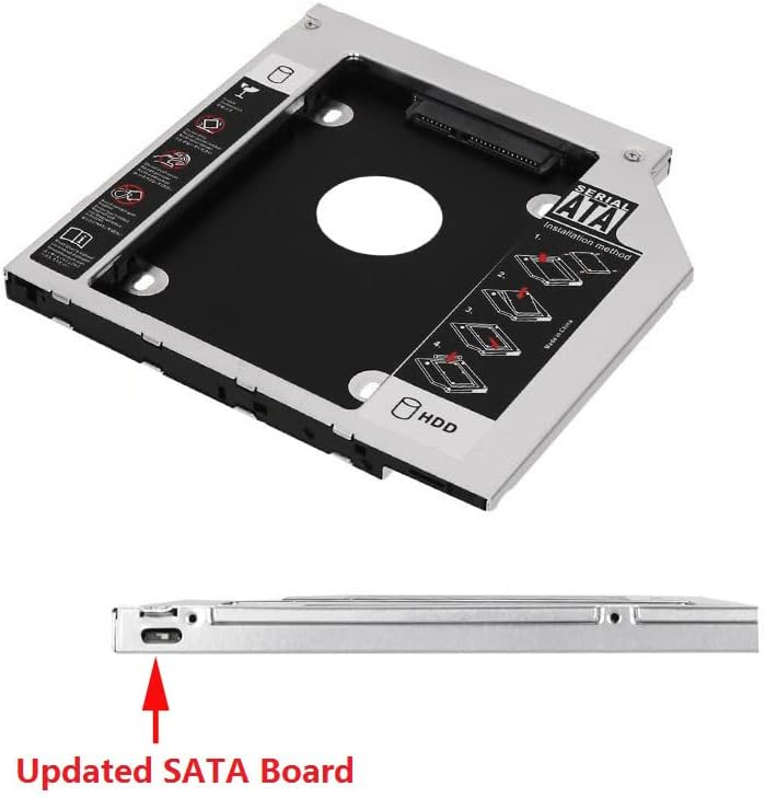 SATA 2nd 2.5 HD Hard disk HDD SSD Caddy Frame Tray za Dell Vostro 15 3000 3578