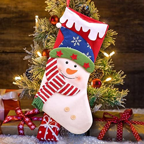 Božićne čarape torbi božićne čarape poklon torba Osobina Privjesak Privjesak Window Garland Božićni ukrasi